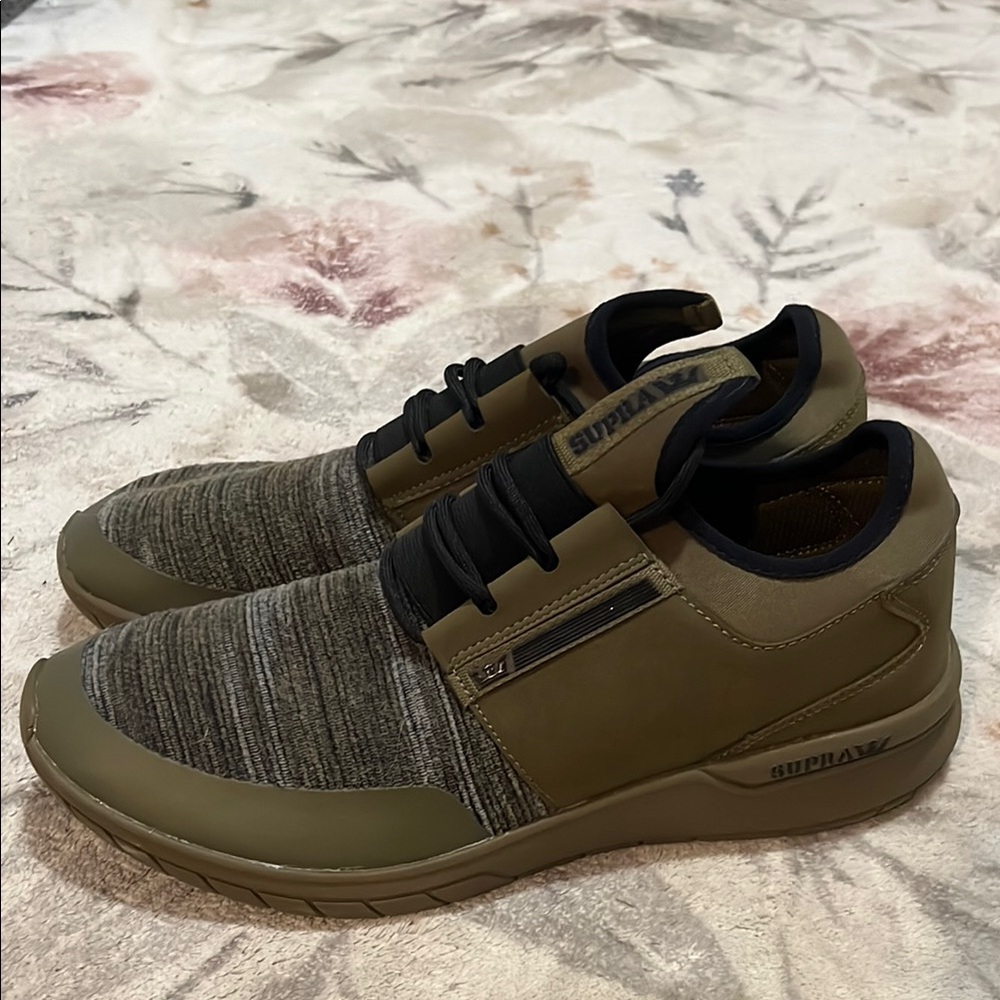 Supra Shoes for Men . Olive and black . Very good condition. Never worn. - Picture 6 of 6
